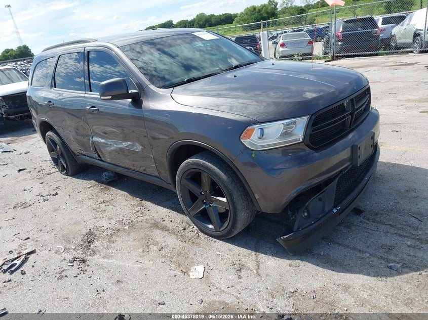 2015 Dodge Durango VIN 1C4RDJDG9FC902887 IAAI salvage auction — RIGHT FRONT, Salvage Title, sold $50 on 2026-07-28 (photo 1)