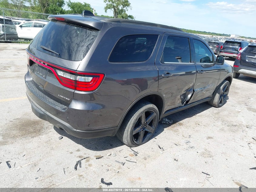 2015 Dodge Durango VIN 1C4RDJDG9FC902887 IAAI salvage auction — RIGHT FRONT, Salvage Title, sold $50 on 2026-07-28 (photo 4)