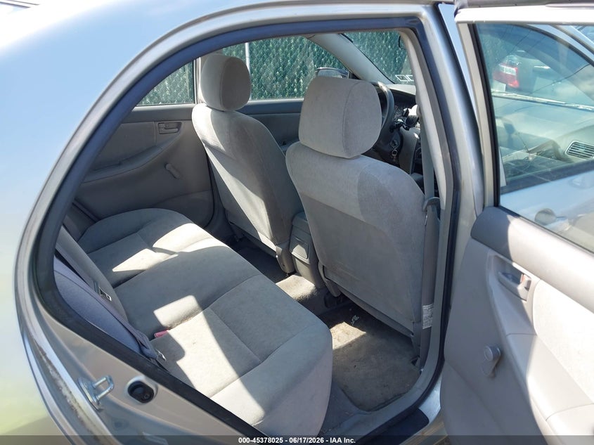 2003 Toyota Corolla VIN JTDBR32E730029301 IAAI salvage auction — NORMAL WEAR, Clear (New York), sold $250 on 2026-07-29 (photo 8)