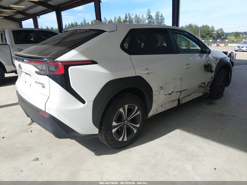 2023 Subaru Solterra VIN JTMABABA2PA023679 IAAI salvage auction — RIGHT SIDE, Bill Of Sale (Washington), sold $7,400 on 2026-07-16 (photo 4)