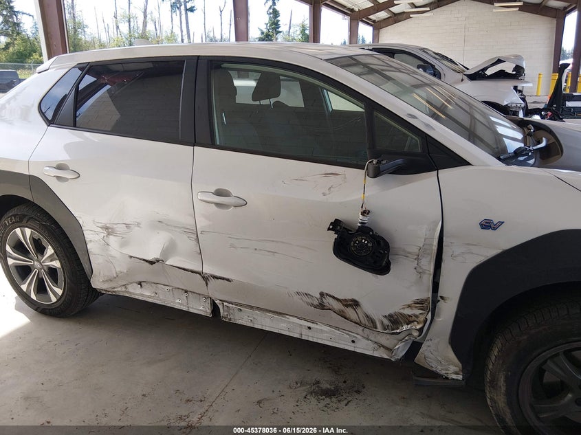 2023 Subaru Solterra VIN JTMABABA2PA023679 IAAI salvage auction — RIGHT SIDE, Bill Of Sale (Washington), sold $7,400 on 2026-07-16 (photo 6)