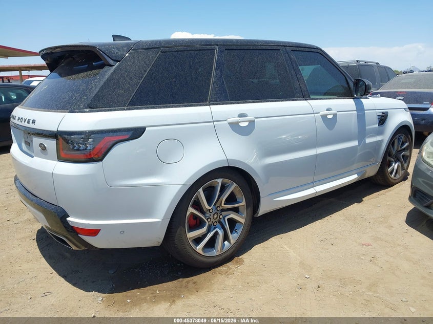 2020 Land rover Range rover sport VIN SALWR2SEXLA878630 IAAI salvage auction — NORMAL WEAR, Salvage Title, sold $5,900 on 2026-07-21 (photo 4)