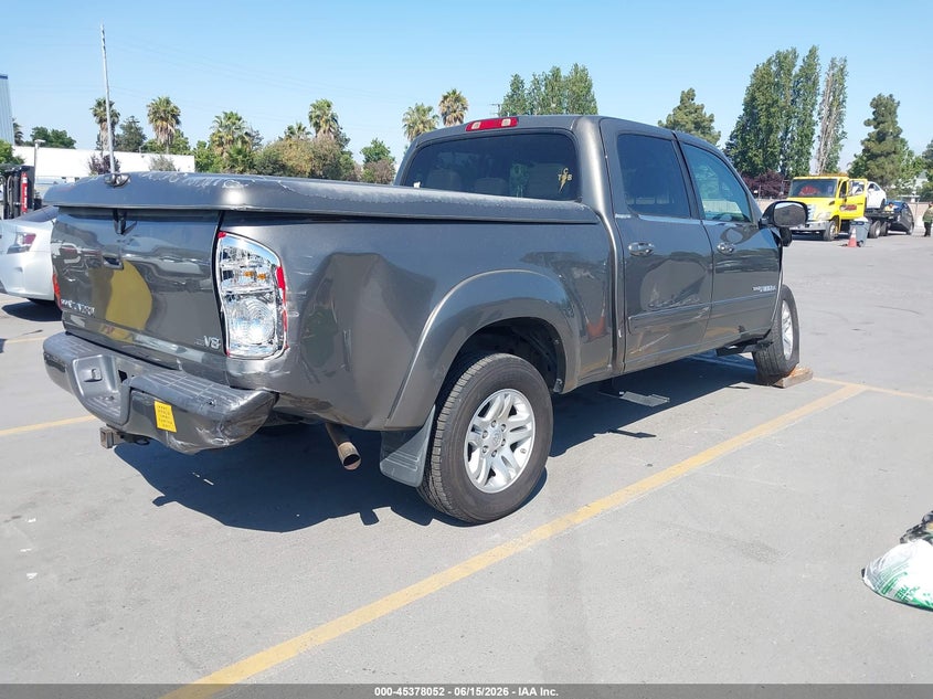2005 Toyota Tundra VIN 5TBET381X5S473848 IAAI salvage auction — RIGHT FRONT, Salvage (California), sold $1,050 on 2026-07-06 (photo 4)