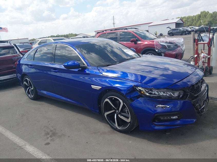 2020 Honda Accord VIN 1HGCV1F37LA110047 — IAAI salvage auction photo