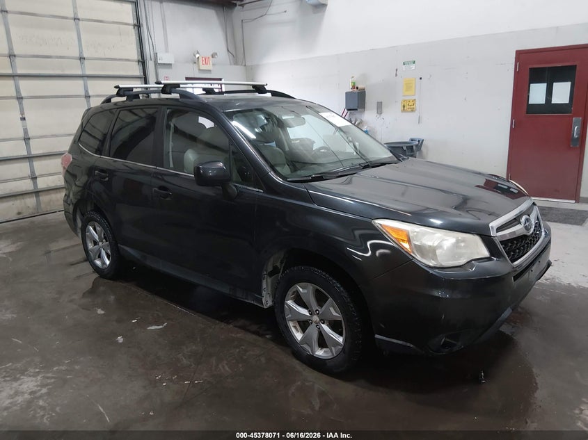 2014 Subaru Forester VIN JF2SJAHC1EH459087 IAAI salvage auction — LEFT SIDE, Salvage (Idaho), sold $1,800 on 2026-07-10 (photo 1)