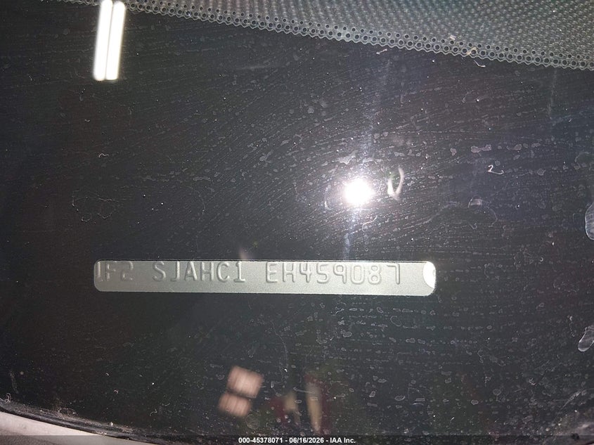 2014 Subaru Forester VIN JF2SJAHC1EH459087 IAAI salvage auction — LEFT SIDE, Salvage (Idaho), sold $1,800 on 2026-07-10 (photo 9)