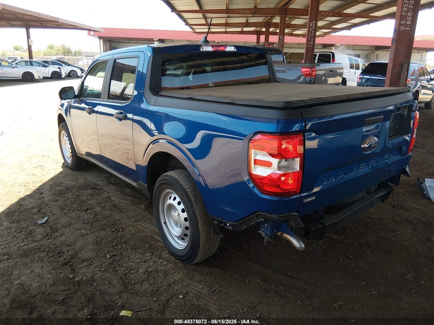 2024 Ford Maverick VIN 3FTTW8A34RRA38802 IAAI salvage auction — REAR END, Wait Title, sold $12,600 on 2026-08-01 (photo 3)