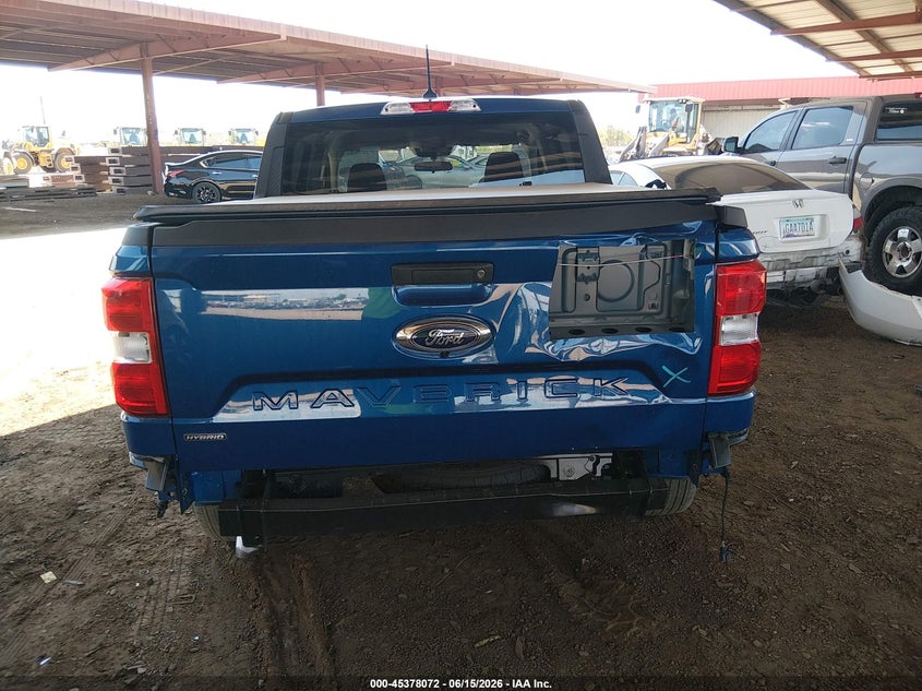 2024 Ford Maverick VIN 3FTTW8A34RRA38802 IAAI salvage auction — REAR END, Wait Title, sold $12,600 on 2026-08-01 (photo 6)