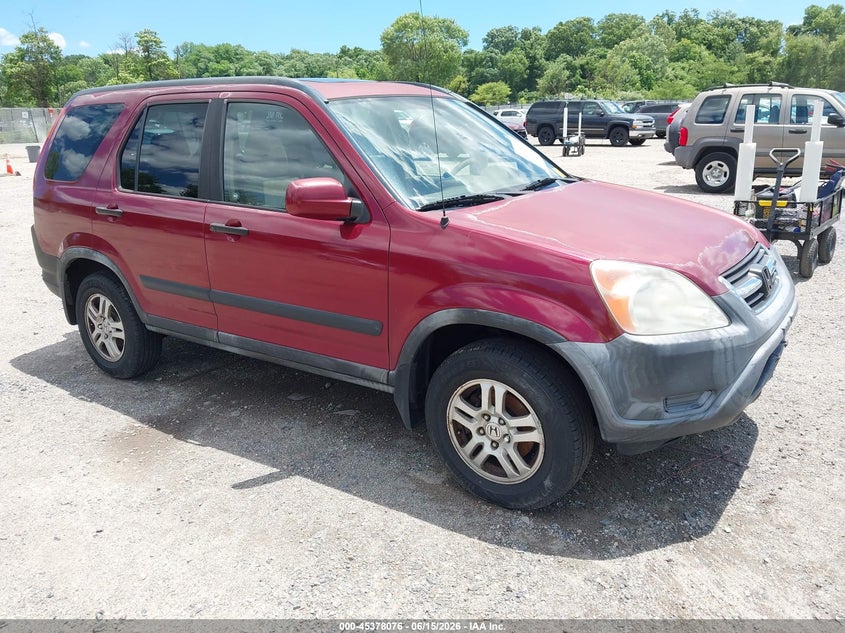 2002 Honda Cr-v VIN JHLRD78892C053735 IAAI salvage auction — NORMAL WEAR, Clear (New Jersey), sold $500 on 2026-07-21 (photo 1)