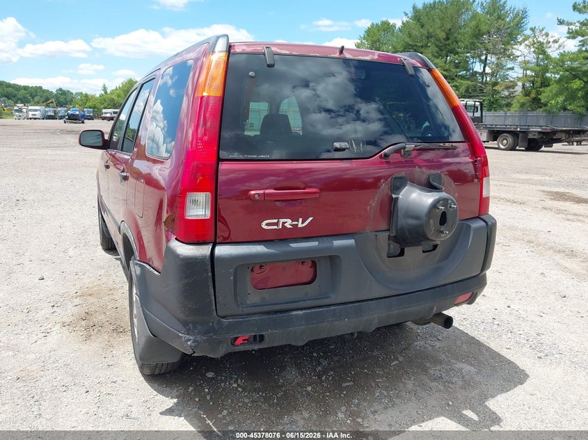 2002 Honda Cr-v VIN JHLRD78892C053735 IAAI salvage auction — NORMAL WEAR, Clear (New Jersey), sold $500 on 2026-07-21 (photo 6)