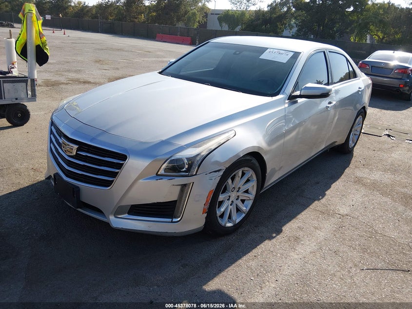 2015 Cadillac Cts VIN 1G6AP5SX0F0104751 IAAI salvage auction — SIDE, Salvage (California), sold $1,300 on 2026-07-12 (photo 2)