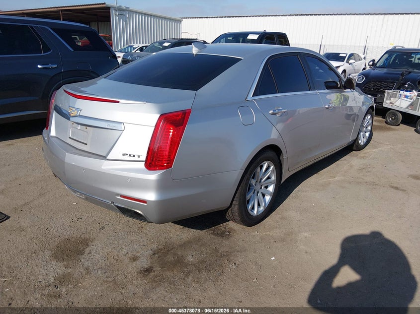 2015 Cadillac Cts VIN 1G6AP5SX0F0104751 IAAI salvage auction — SIDE, Salvage (California), sold $1,300 on 2026-07-12 (photo 4)