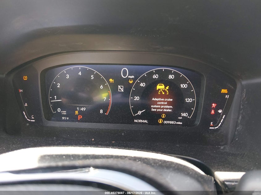 2026 Honda Cr-v VIN 5J6RS4H73TL003126 IAAI salvage auction — RIGHT REAR, Salvage (Nevada), sold $15,300 on 2026-07-24 (photo 7)