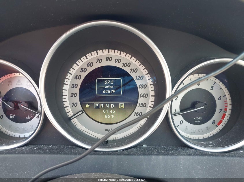 2012 Mercedes-benz C-klasse VIN WDDGF4HB3CA643344 IAAI salvage auction — LEFT & RIGHT, Salvage Title, sold $1,325 on 2026-08-04 (photo 7)