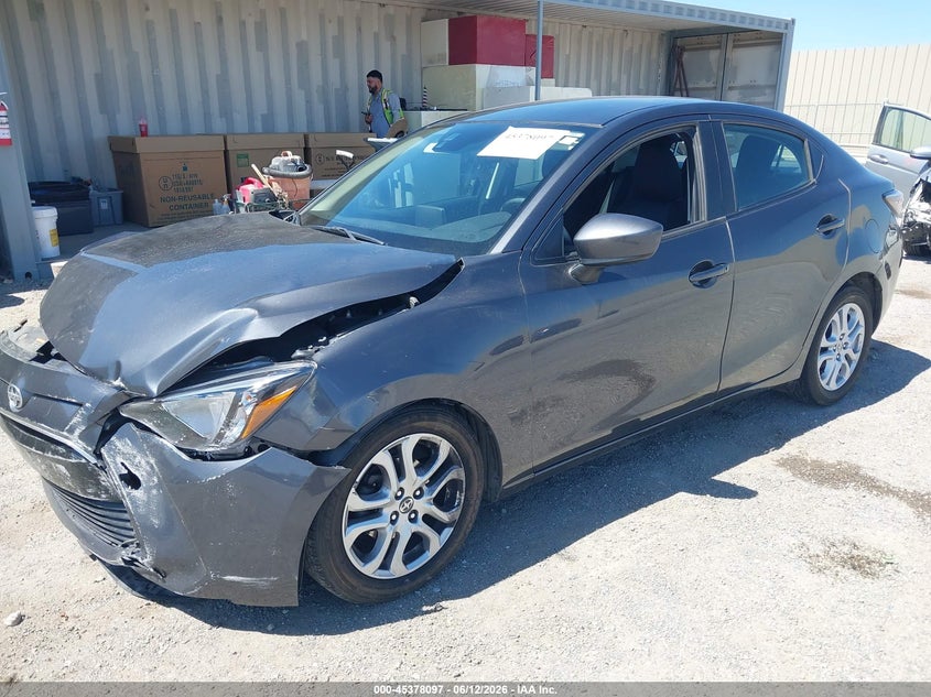 2016 Scion Ia VIN 3MYDLBZV5GY135480 IAAI salvage auction — RIGHT FRONT, Salvage Title, sold $725 on 2026-08-02 (photo 2)