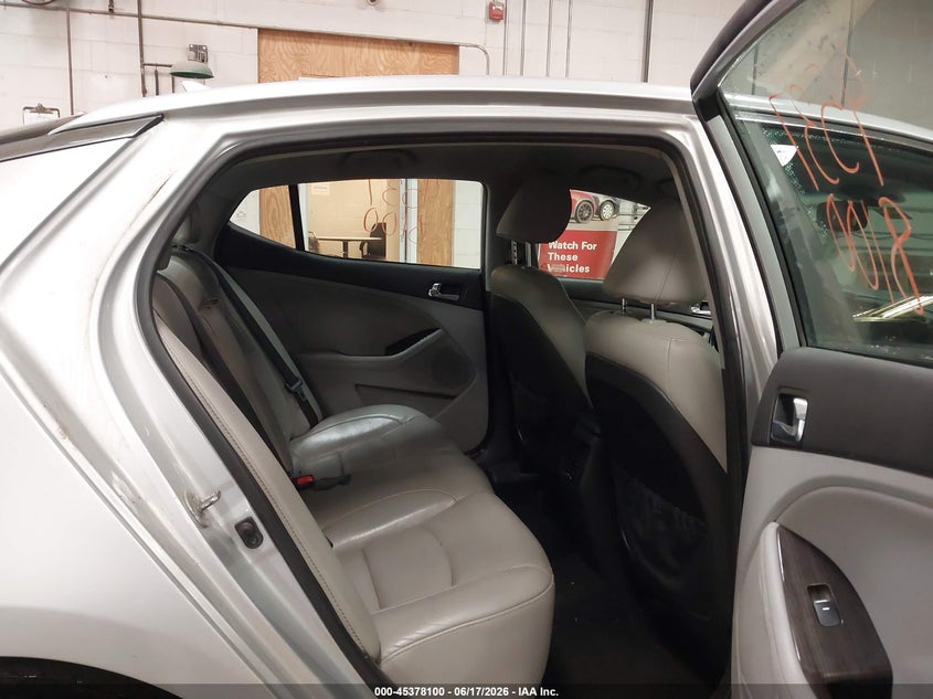 2014 Kia Optima VIN 5XXGN4A78EG345494 IAAI salvage auction — FRONT END, Salvage (Maine), sold $450 on 2026-07-27 (photo 8)