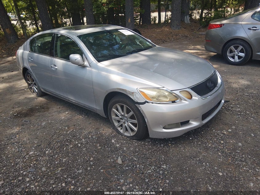 2006 Lexus Gs 300 VIN JTHCH96S060006634 IAAI salvage auction — NORMAL WEAR, Clear (Virginia), sold $400 on 2026-07-07 (photo 1)