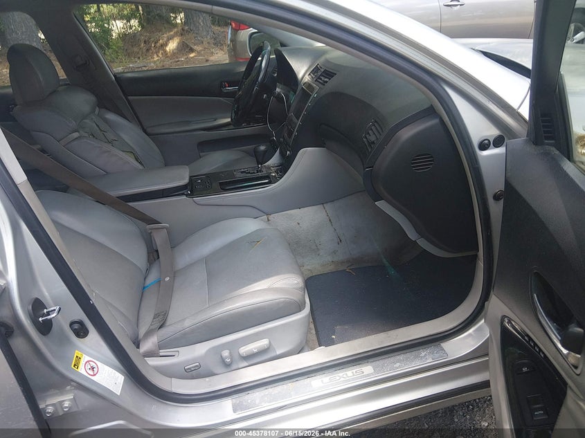 2006 Lexus Gs 300 VIN JTHCH96S060006634 IAAI salvage auction — NORMAL WEAR, Clear (Virginia), sold $400 on 2026-07-07 (photo 5)
