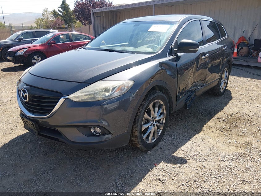2014 Mazda Cx-9 VIN JM3TB3DA8E0437383 IAAI salvage auction — LEFT SIDE, Salvage (Nevada), sold $900 on 2026-07-31 (photo 2)