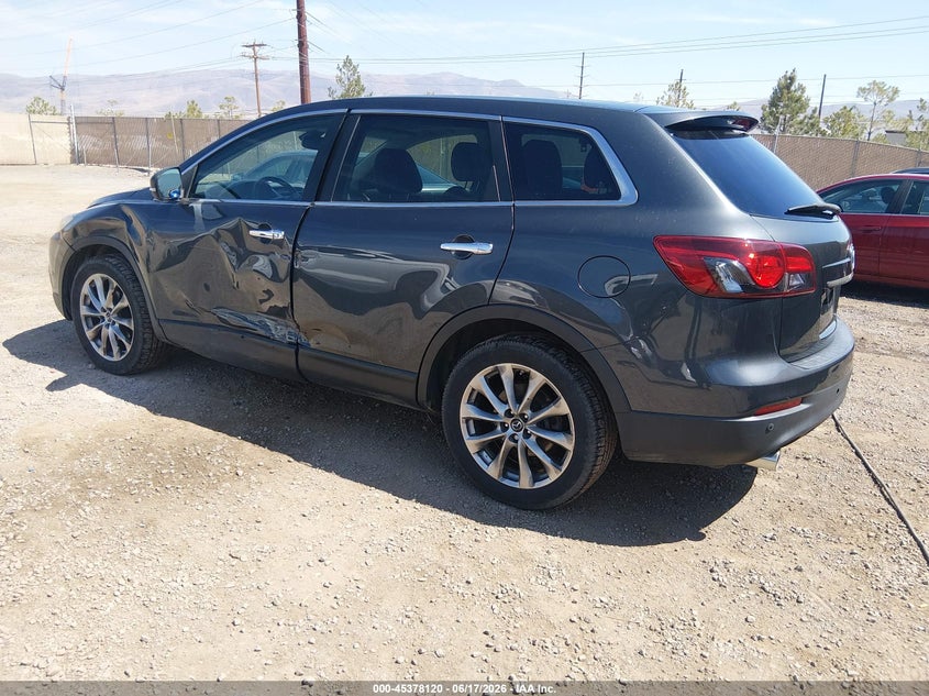 2014 Mazda Cx-9 VIN JM3TB3DA8E0437383 IAAI salvage auction — LEFT SIDE, Salvage (Nevada), sold $900 on 2026-07-31 (photo 3)