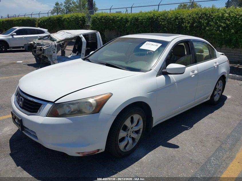 2008 Honda Accord VIN JHMCP26838C042799 IAAI salvage auction — REAR END, Salvage (California), sold $25 on 2026-07-21 (photo 2)