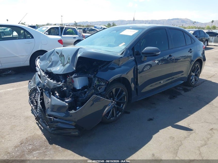 2026 Toyota Corolla VIN JTDBCMFE6T3125503 IAAI salvage auction — FRONT END, Salvage (Arizona), sold $6,950 on 2026-07-28 (photo 2)