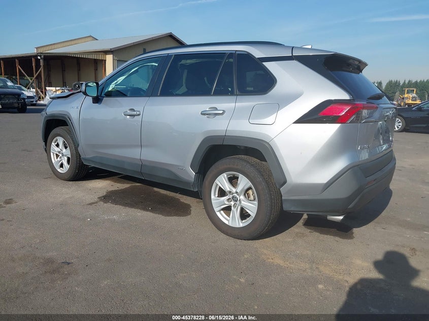 2021 Toyota Rav 4 VIN 4T3RWRFV9MU038454 IAAI salvage auction — FRONT END, Salvage (California), sold $9,800 on 2026-07-18 (photo 3)