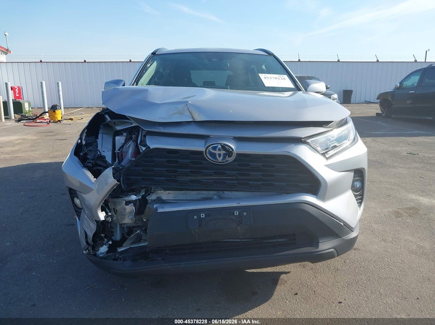2021 Toyota Rav 4 VIN 4T3RWRFV9MU038454 IAAI salvage auction — FRONT END, Salvage (California), sold $9,800 on 2026-07-18 (photo 6)
