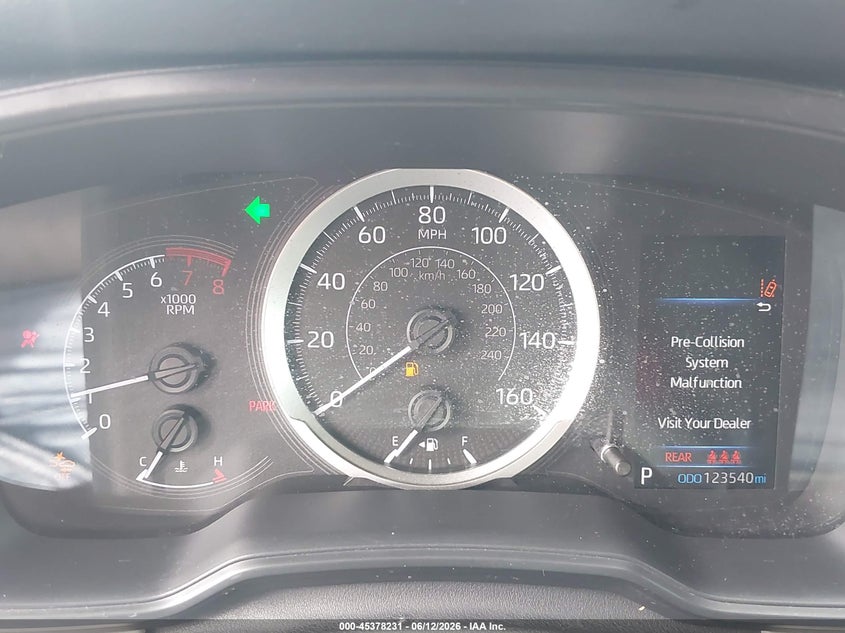 2020 Toyota Corolla VIN JTDHPRAE1LJ096670 IAAI salvage auction — REAR END, Salvage Title, sold $3,950 on 2026-07-28 (photo 7)