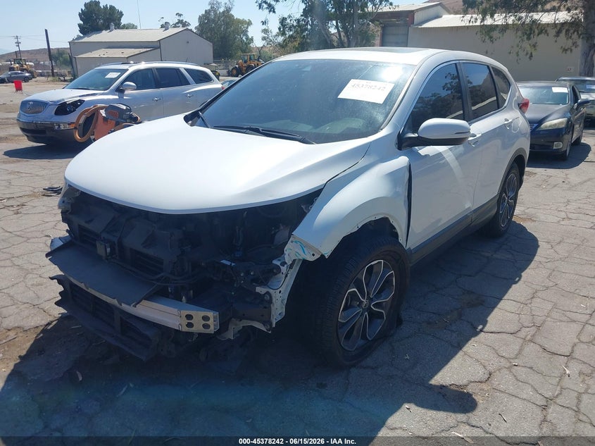 2020 Honda Cr-v VIN 7FARW1H51LE019887 IAAI salvage auction — FRONT END, Salvage (California), sold $4,000 on 2026-07-28 (photo 2)