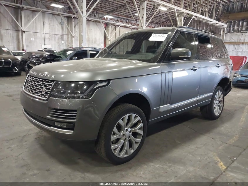 2016 Land rover RANGE ROVER VIN SALGR2KF3GA314451 IAAI salvage auction — LEFT REAR, Salvage (Oregon), sold $9,800 on 2026-08-20 (photo 2)