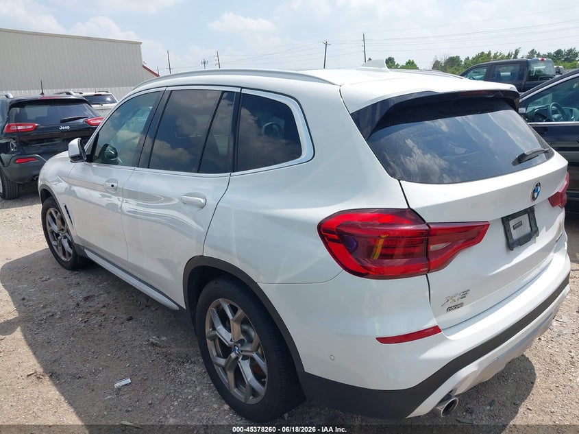 2020 BMW X3 VIN 5UXTY3C06L9C60696 IAAI salvage auction — SIDE, Salvage (Texas), sold $6,250 on 2026-07-16 (photo 3)