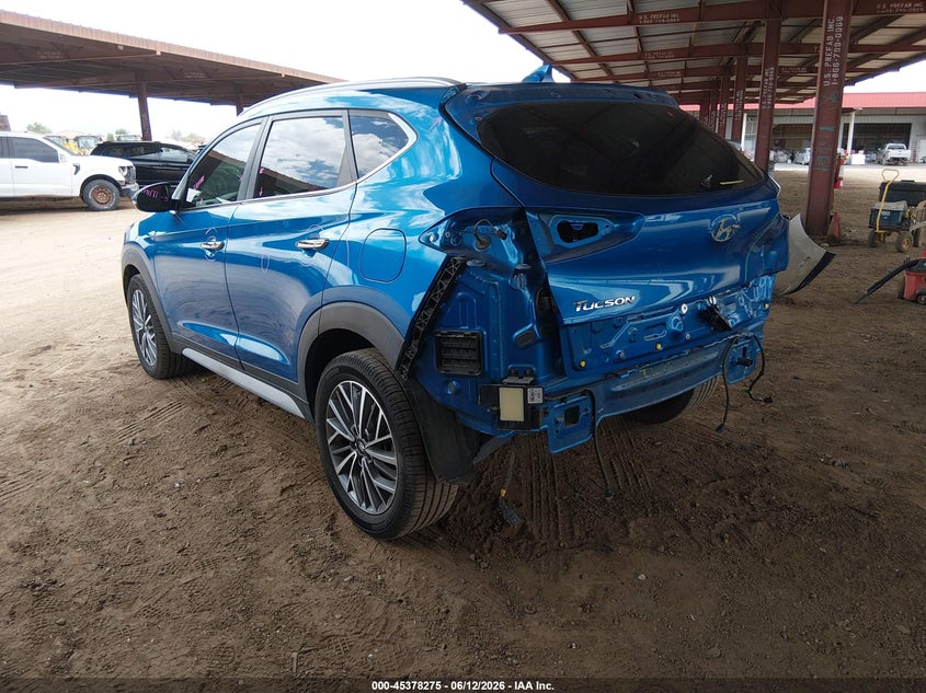 2019 Hyundai Tucson VIN KM8J33AL1KU976978 IAAI salvage auction — FRONT & REAR, Salvage (Arizona), sold $5,000 on 2026-07-14 (photo 3)