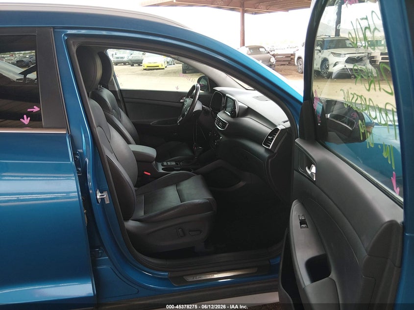2019 Hyundai Tucson VIN KM8J33AL1KU976978 IAAI salvage auction — FRONT & REAR, Salvage (Arizona), sold $5,000 on 2026-07-14 (photo 5)