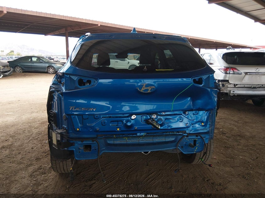 2019 Hyundai Tucson VIN KM8J33AL1KU976978 IAAI salvage auction — FRONT & REAR, Salvage (Arizona), sold $5,000 on 2026-07-14 (photo 6)