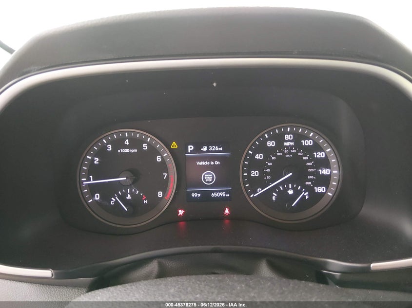 2019 Hyundai Tucson VIN KM8J33AL1KU976978 IAAI salvage auction — FRONT & REAR, Salvage (Arizona), sold $5,000 on 2026-07-14 (photo 7)
