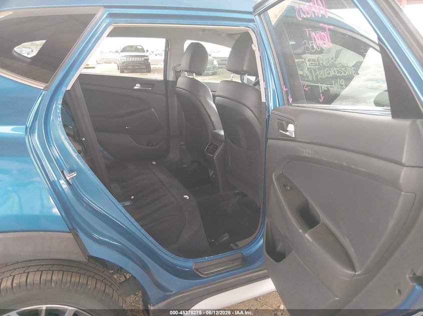 2019 Hyundai Tucson VIN KM8J33AL1KU976978 IAAI salvage auction — FRONT & REAR, Salvage (Arizona), sold $5,000 on 2026-07-14 (photo 8)