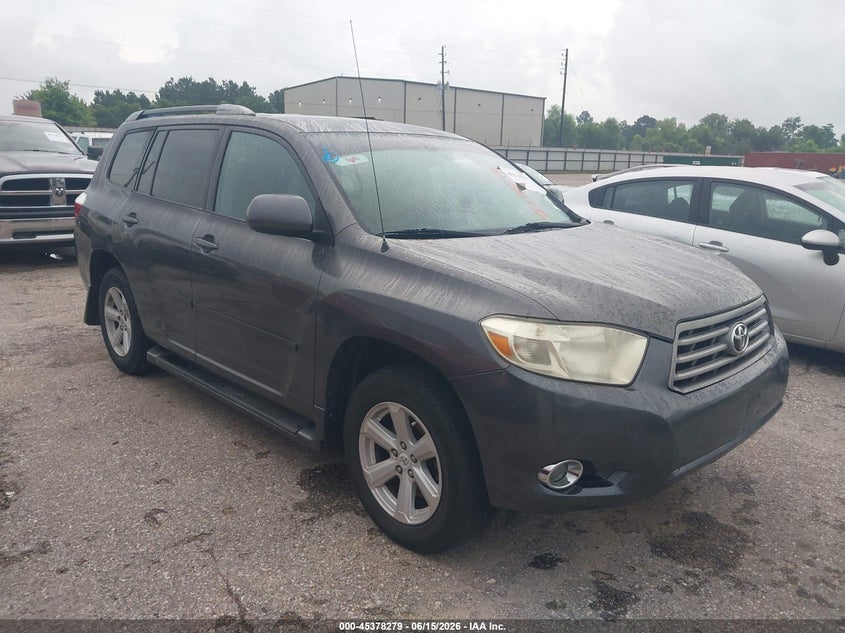 2010 Toyota Highlander VIN 5TDZA3EH8AS004476 IAAI salvage auction — RIGHT FRONT, Original (Texas), sold $2,200 on 2026-07-15 (photo 1)