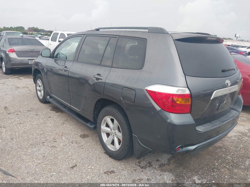 2010 Toyota Highlander VIN 5TDZA3EH8AS004476 IAAI salvage auction — RIGHT FRONT, Original (Texas), sold $2,200 on 2026-07-15 (photo 3)