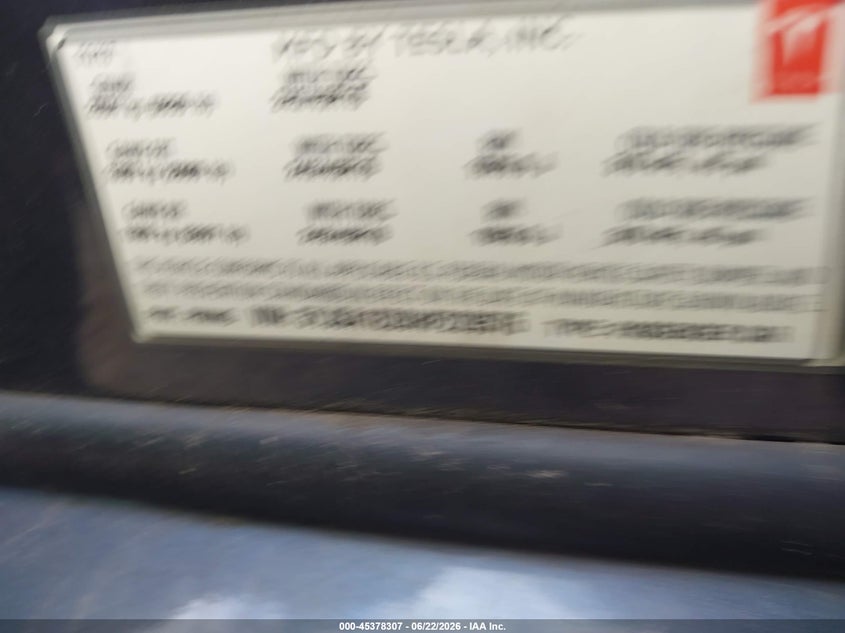 2017 Tesla Model s VIN 5YJSA1E28HF229576 IAAI salvage auction — NORMAL WEAR, Clear (Alabama), sold $6,300 on 2026-07-08 (photo 9)