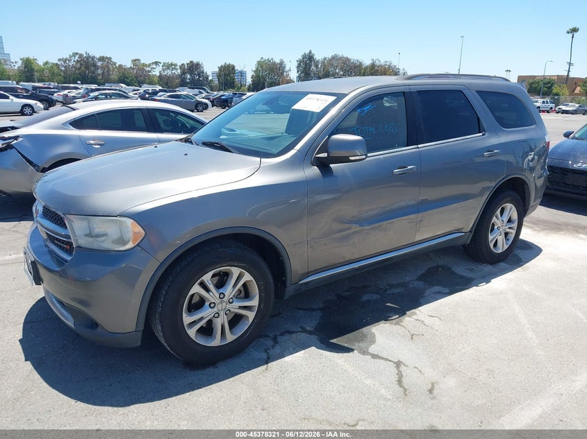 2012 Dodge Durango VIN 1C4RDJDG8CC247651 IAAI salvage auction — LEFT SIDE, Salvage Title, sold $1,950 on 2026-07-31 (photo 2)