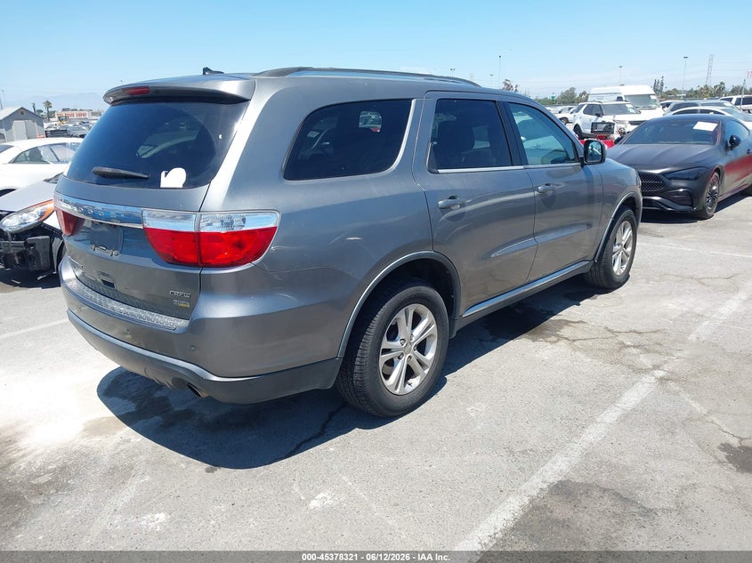 2012 Dodge Durango VIN 1C4RDJDG8CC247651 IAAI salvage auction — LEFT SIDE, Salvage Title, sold $1,950 on 2026-07-31 (photo 4)