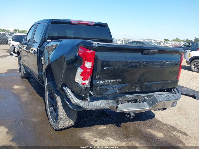 2024 Chevrolet Silverado VIN 3GCUDDED7RG291257 IAAI salvage auction — LEFT REAR, Salvage Title, sold $17,075 on 2026-07-29 (photo 3)