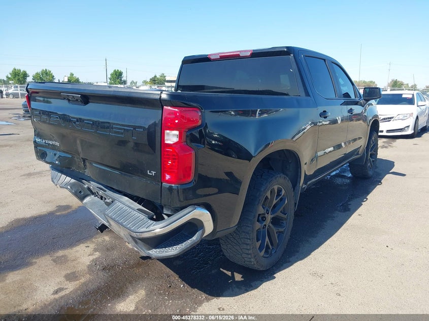 2024 Chevrolet Silverado VIN 3GCUDDED7RG291257 IAAI salvage auction — LEFT REAR, Salvage Title, sold $17,075 on 2026-07-29 (photo 4)