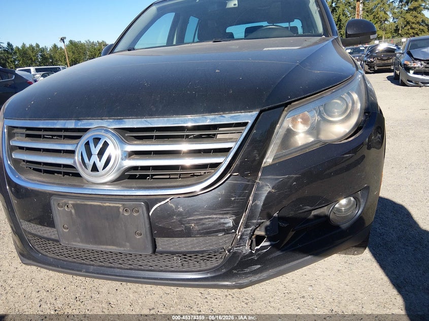 2011 Volkswagen Tiguan VIN WVGBV7AX9BW567625 IAAI salvage auction — NORMAL WEAR, Clear (Washington), sold $375 on 2026-07-22 (photo 6)