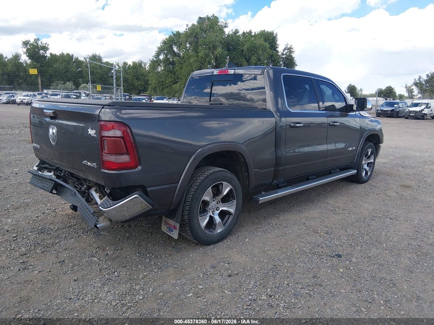 2019 Ram 1500 VIN 1C6SRFRT4KN776627 IAAI salvage auction — FRONT & REAR, Salvage (Montana), sold $10,500 on 2026-09-04 (photo 4)