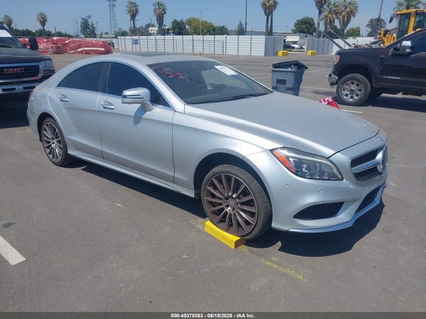 2016 Mercedes-benz Cls-klasse VIN WDDLJ7DB8GA173581 IAAI salvage auction — SIDE, Salvage (California), sold $5,000 on 2026-07-14 (photo 1)