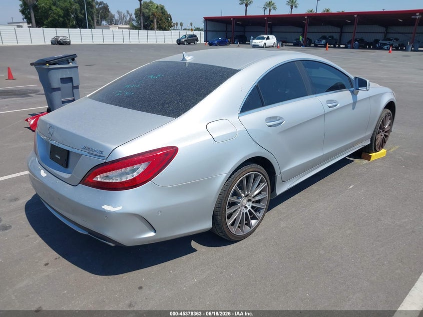 2016 Mercedes-benz Cls-klasse VIN WDDLJ7DB8GA173581 IAAI salvage auction — SIDE, Salvage (California), sold $5,000 on 2026-07-14 (photo 4)