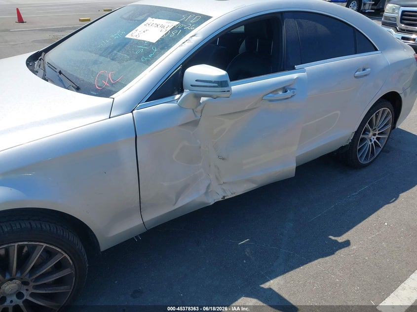 2016 Mercedes-benz Cls-klasse VIN WDDLJ7DB8GA173581 IAAI salvage auction — SIDE, Salvage (California), sold $5,000 on 2026-07-14 (photo 6)