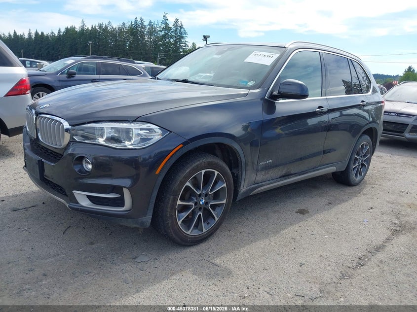 2018 BMW X5 VIN 5UXKR0C59J0X90808 IAAI salvage auction — FRONT END, Bill Of Sale (Washington), sold $5,150 on 2026-07-29 (photo 2)